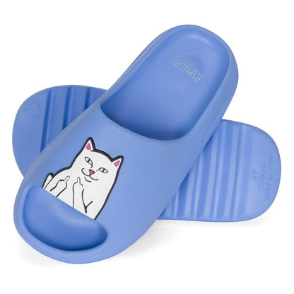 RIPNDIP LORD NERMAL CLOUD SLIDES LIGHT BLUE