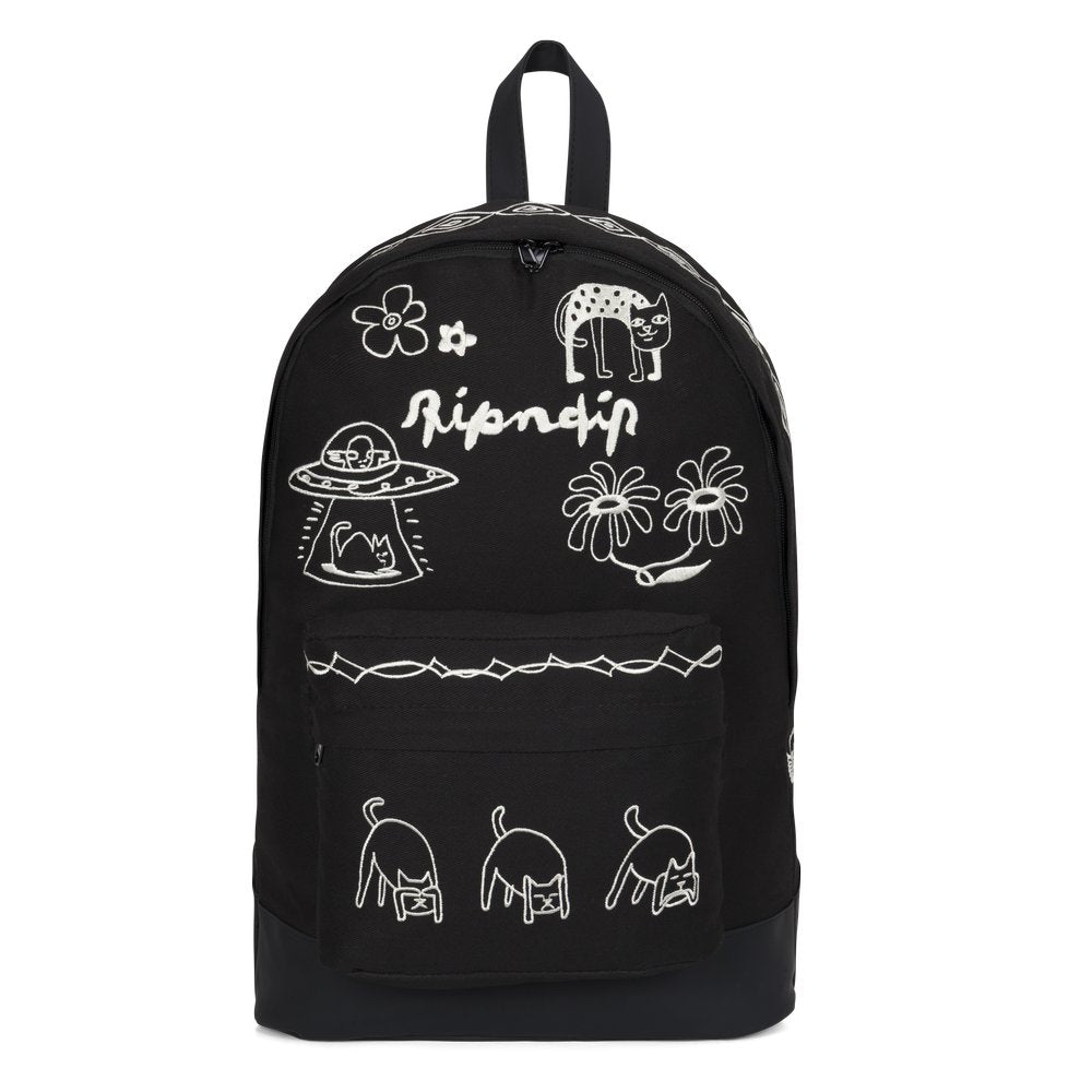 RIPNDIP BLONDED BACKPACK BLACK