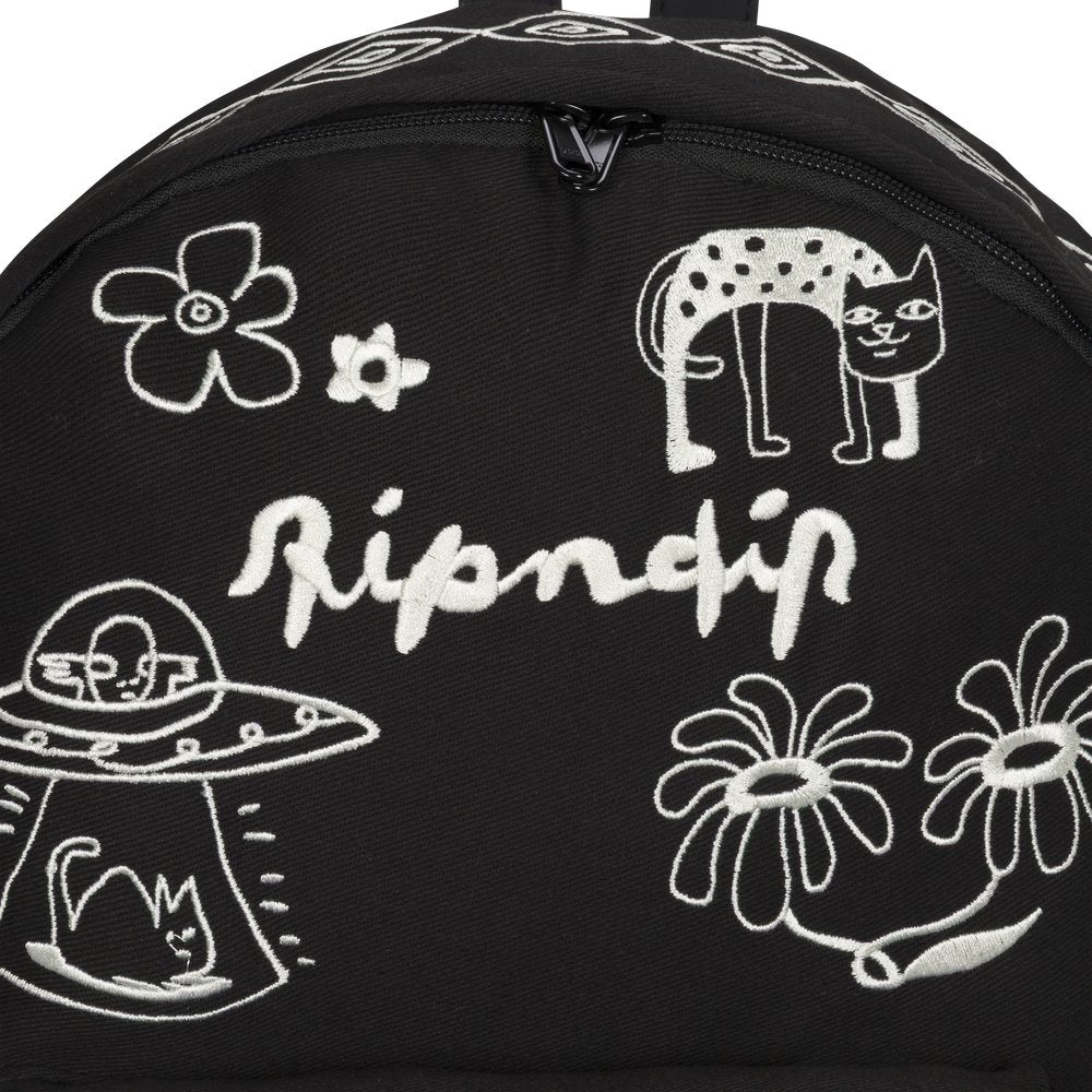 RIPNDIP BLONDED BACKPACK BLACK