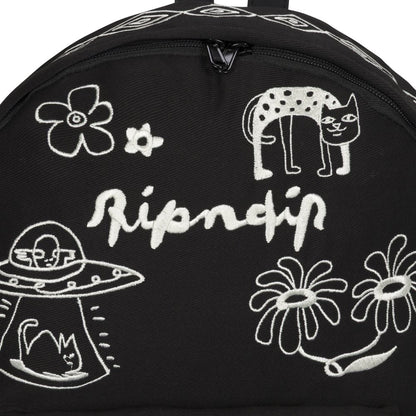 RIPNDIP BLONDED BACKPACK BLACK