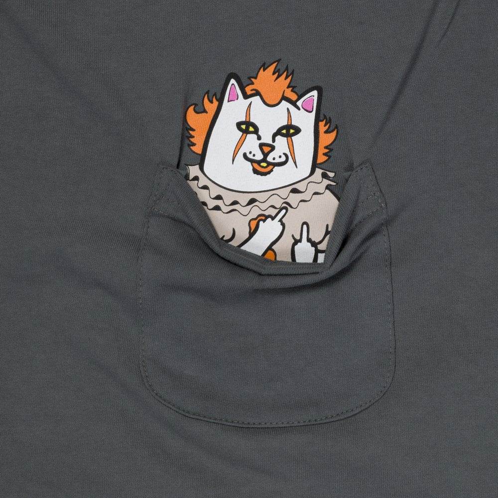 RIPNDIP ITS NERM POCKET TEE GREY