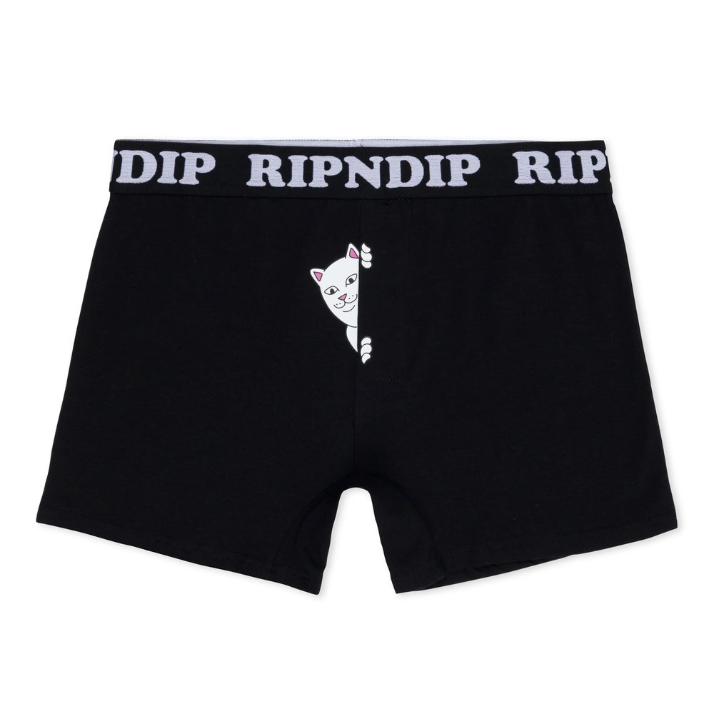 RIPNDIP PEEK A NERMAL BOXERS BLACK