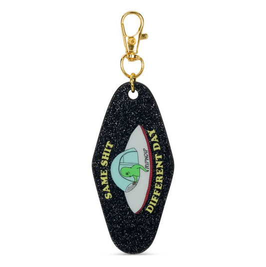 RIPNDIP SAME SHIT KEYCHAIN BLACK