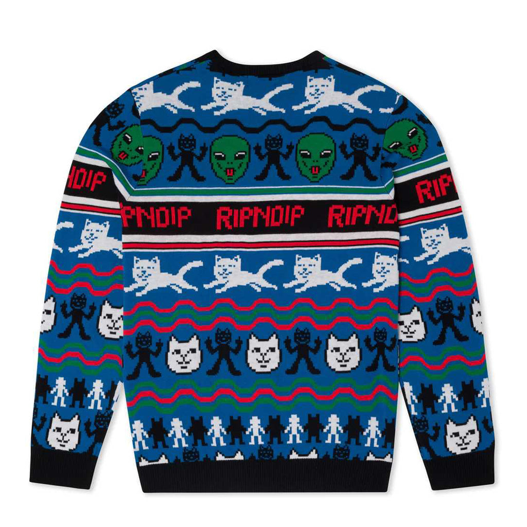 RIPNDIP JOLLY HOLIDAY KNIT SWEATE MULTI