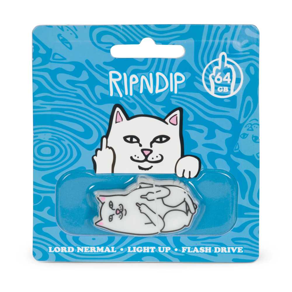 RIPNDIP LORD NERMAL FLASH DRIVE   WHITE