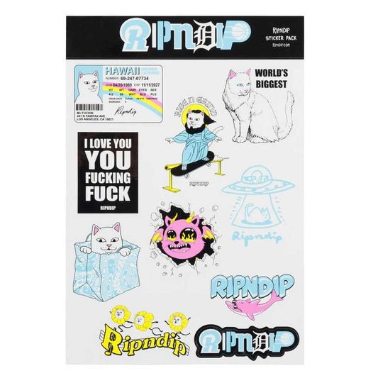 RIPNDIP FAN FAVE STICKER SHEET