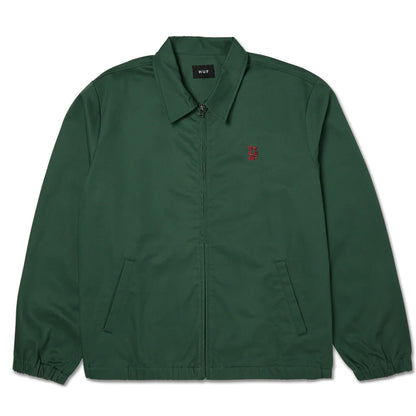 HUF SET MEGABLAST SHOP JACKET DARK GREEN