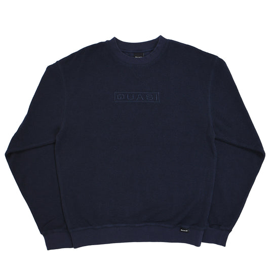 QUASI LOOPED CREW SWEATER
