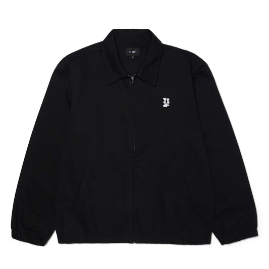 HUF SET MEGABLAST SHOP JACKET BLACK