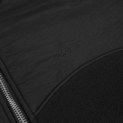 DIME HEAVYWEIGHT FLEECE JACKET BLACK