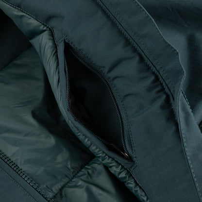 Quilted Ripstop Jacket Turquoise