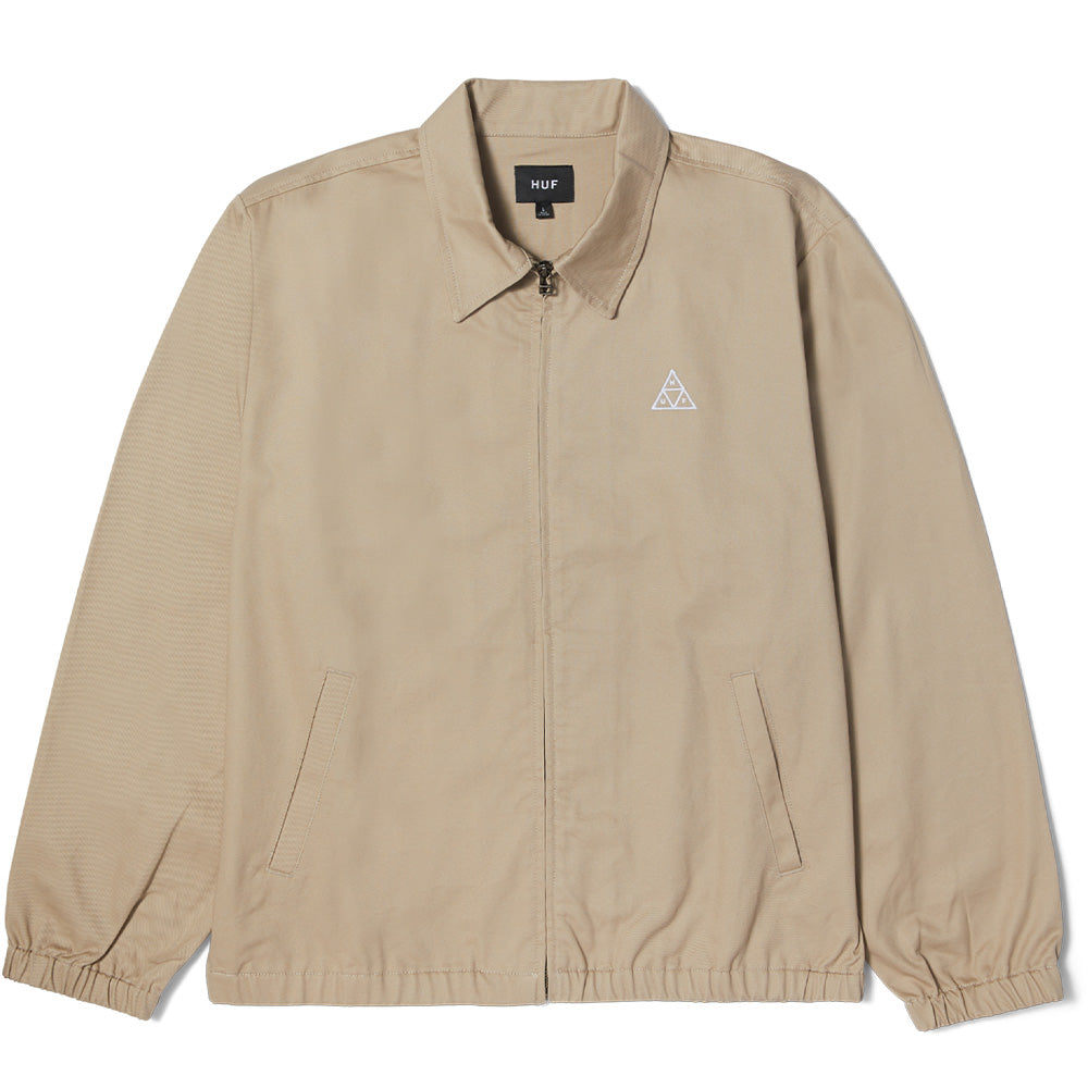 HUF SET TT SHOP JACKET KHAKI