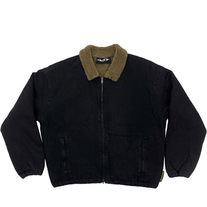 WKND SHERPA LINED DENIM BLACK