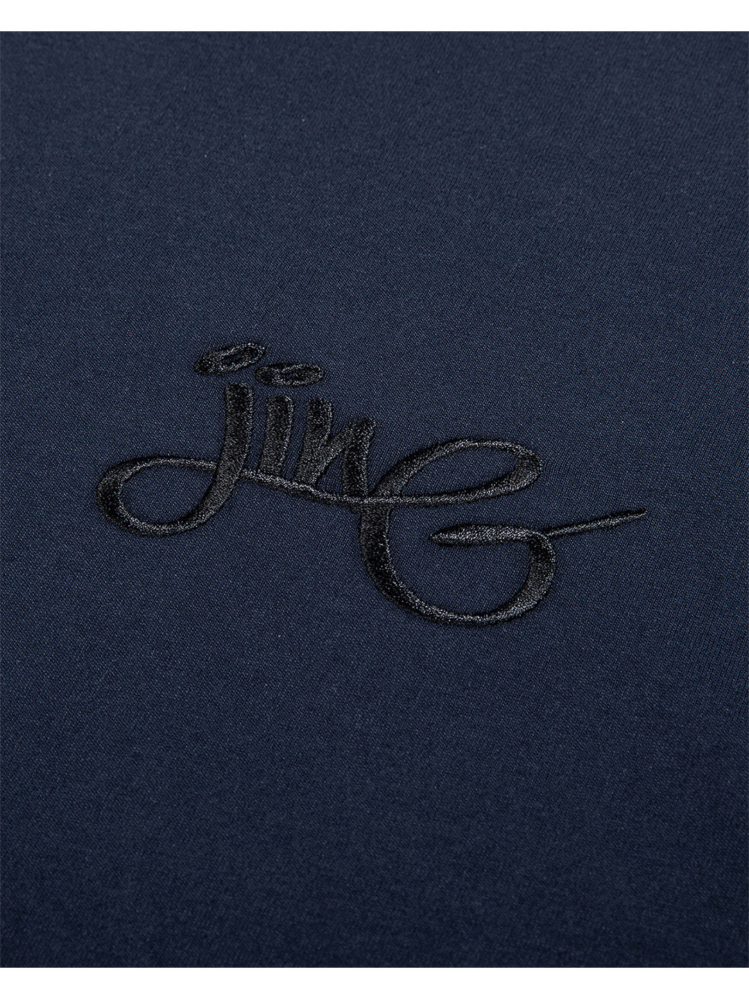 Signature Mockneck Tee Navy Blue
