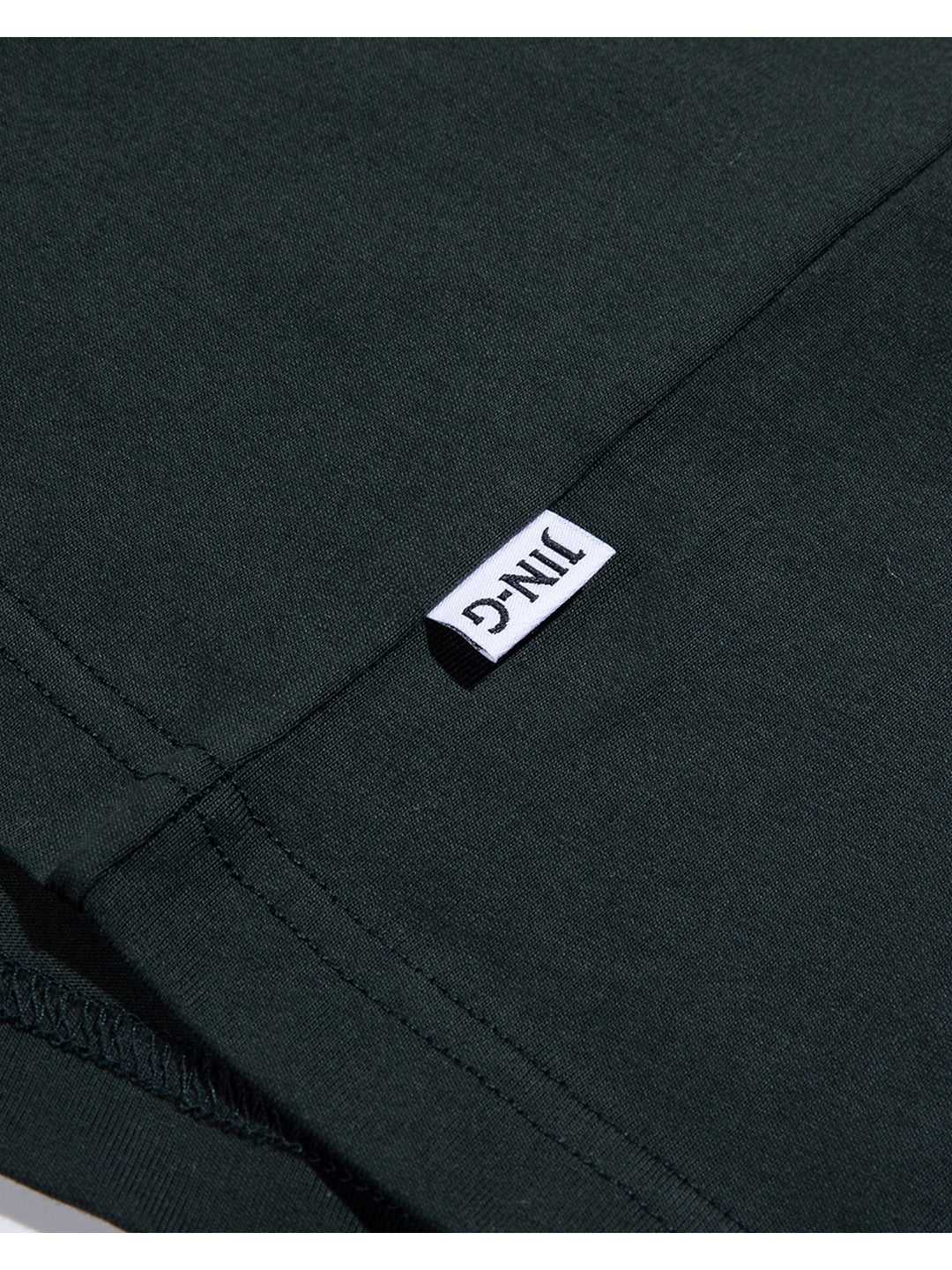 Signature Mockneck Tee Dark Green