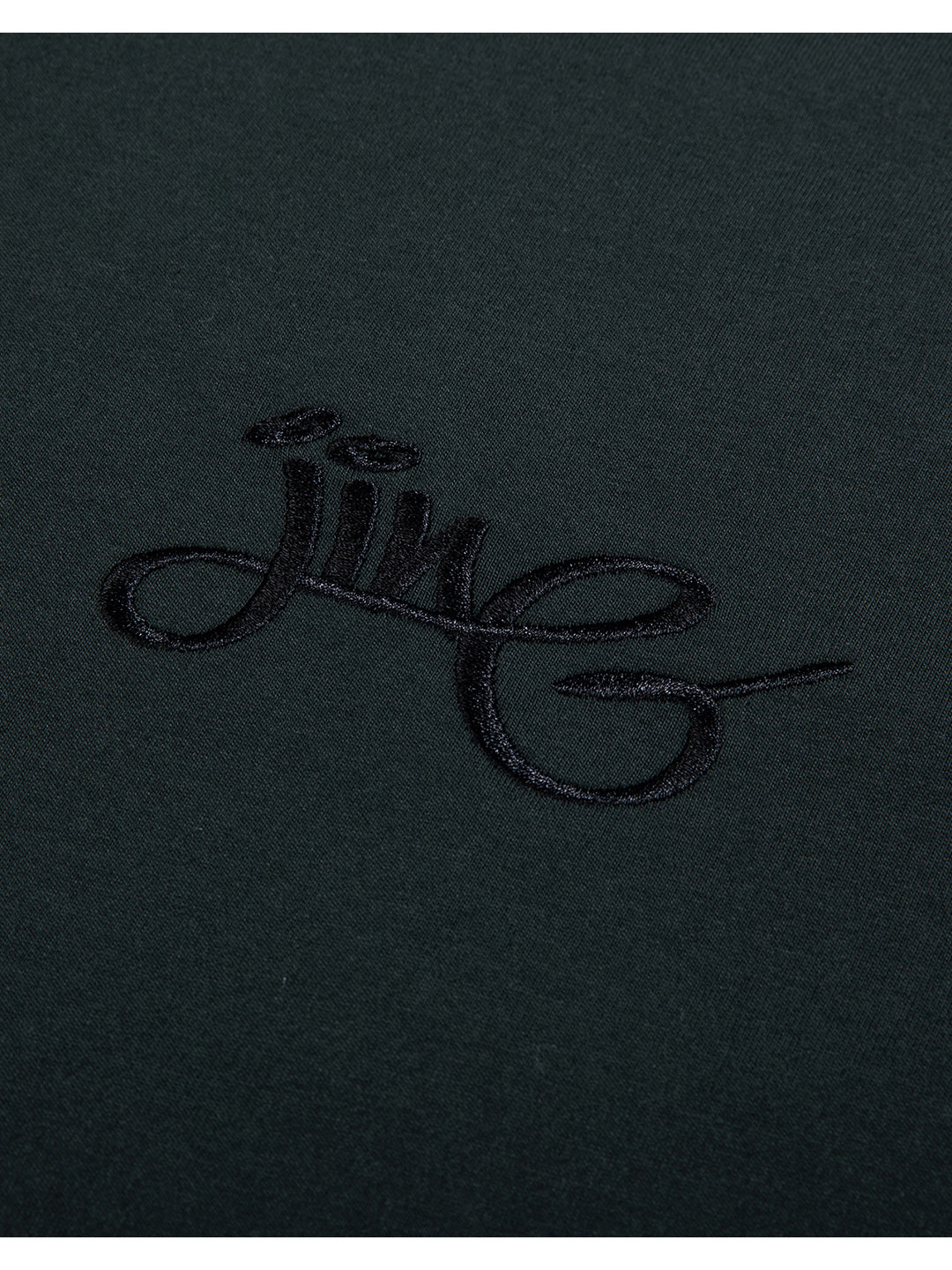 Signature Mockneck Tee Dark Green