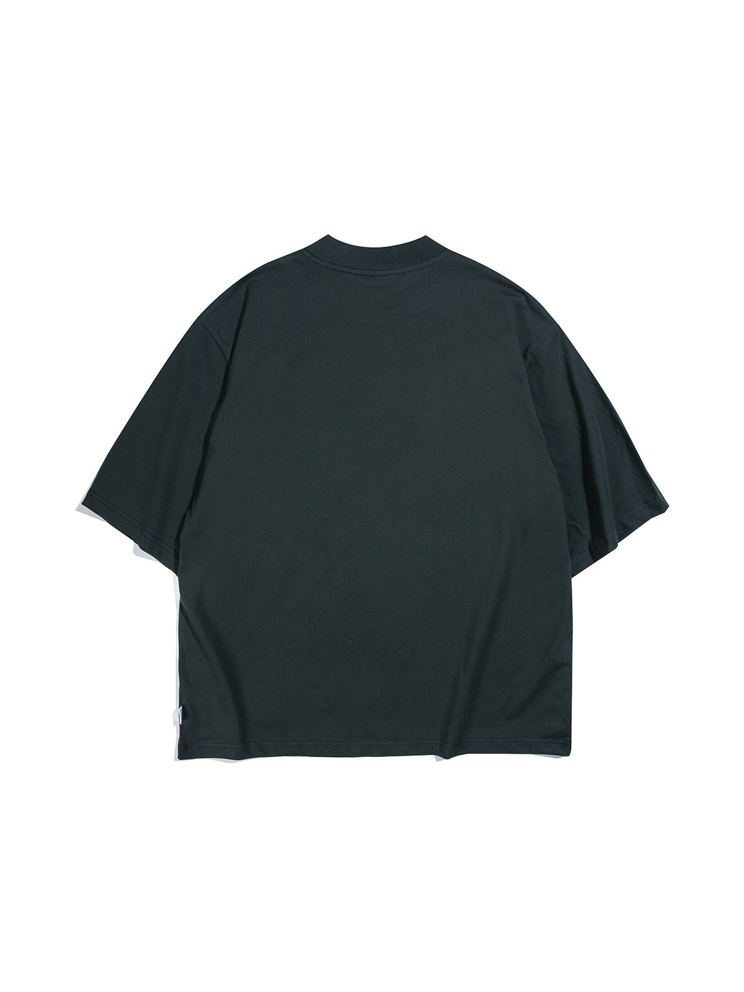 Signature Mockneck Tee Dark Green