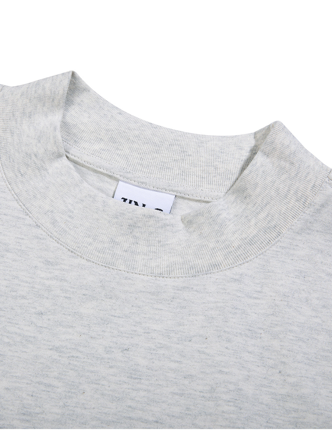 G Mockneck Tee Heather Grey