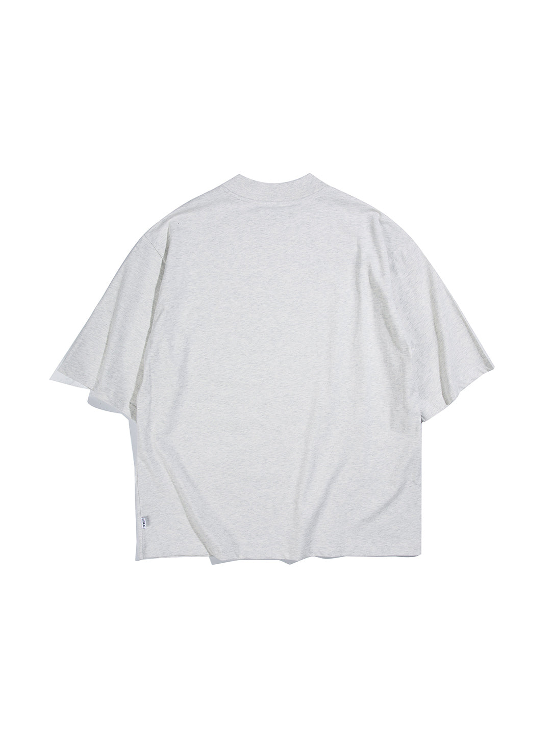G Mockneck Tee Heather Grey