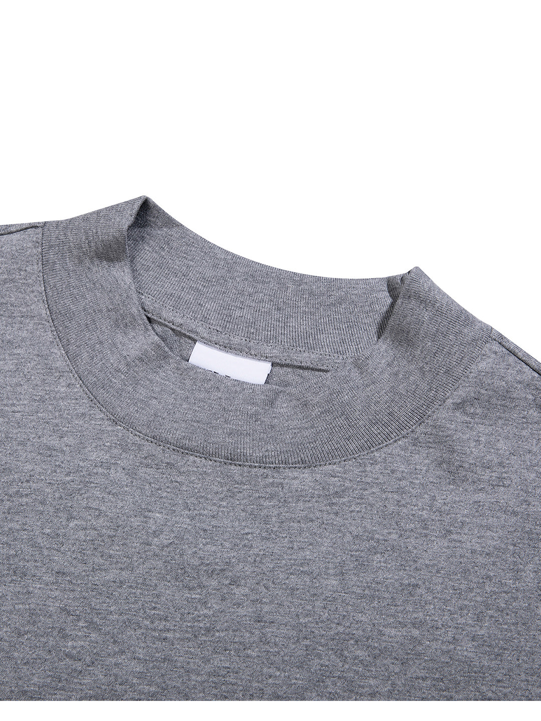 G Mockneck Tee Grey