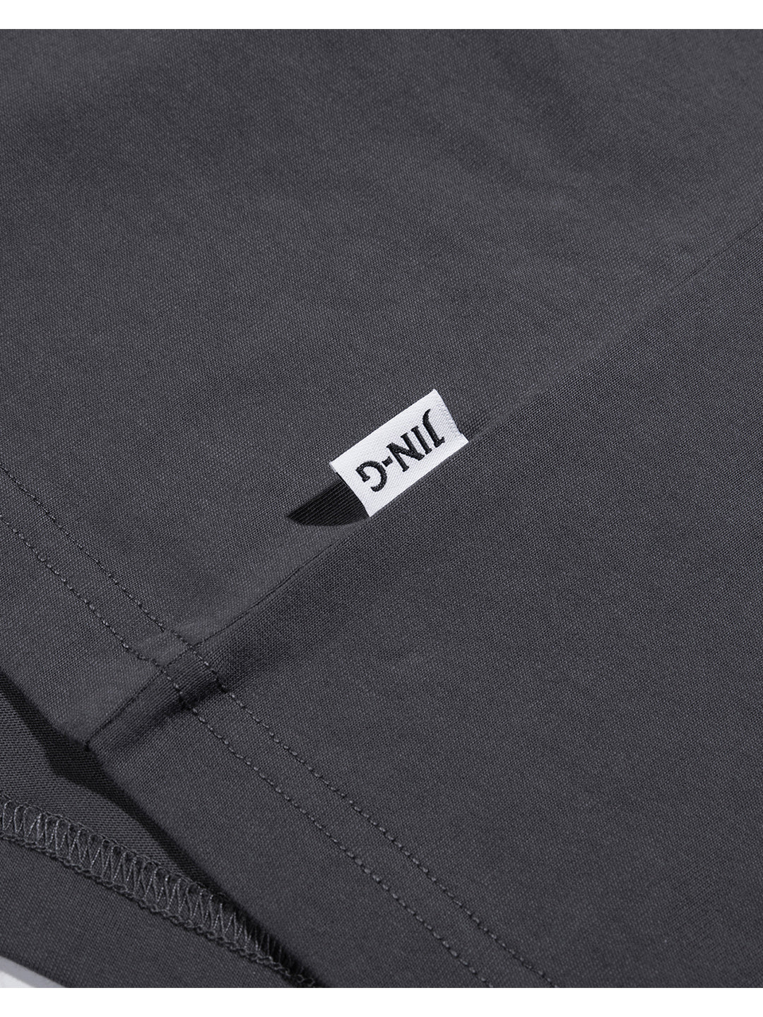 Box Mockneck Tee Grey