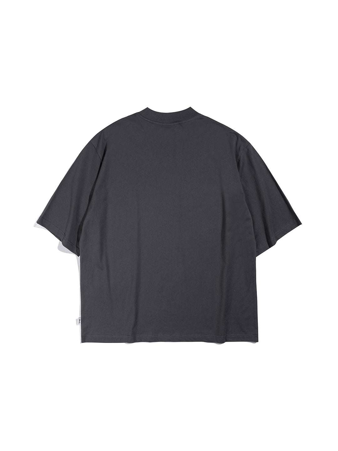 Box Mockneck Tee Grey