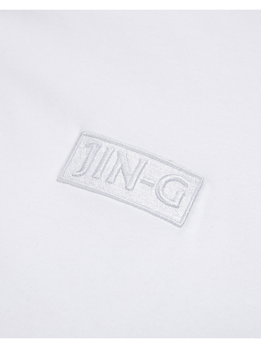 Box Mockneck Tee White