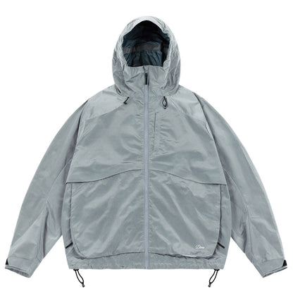 DIME TAFFETA WINDBREAKER GREY