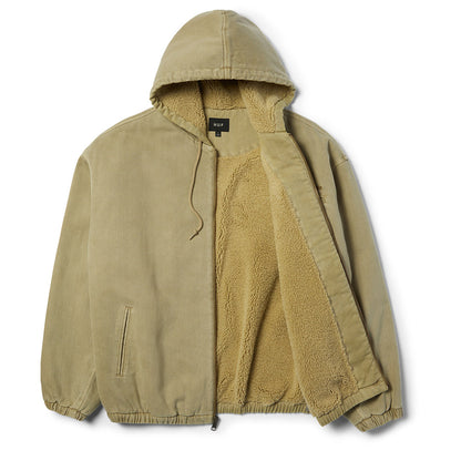 HUF WHAT A JUNGLE WORK JACKET CREAM