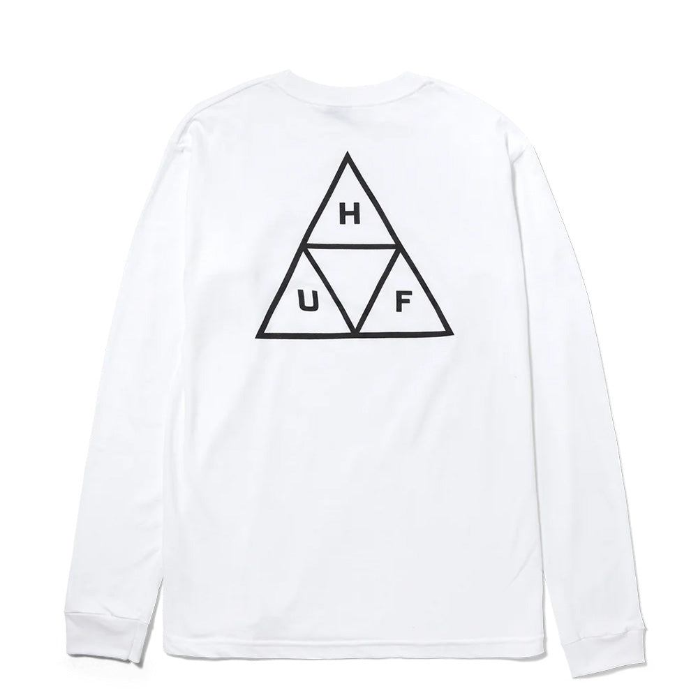 HUF SET TT LS TEE WHITE