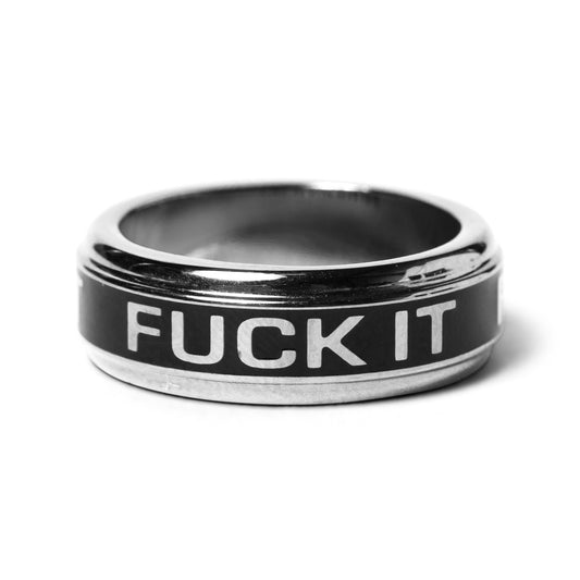 HUF MONO RING SILVER
