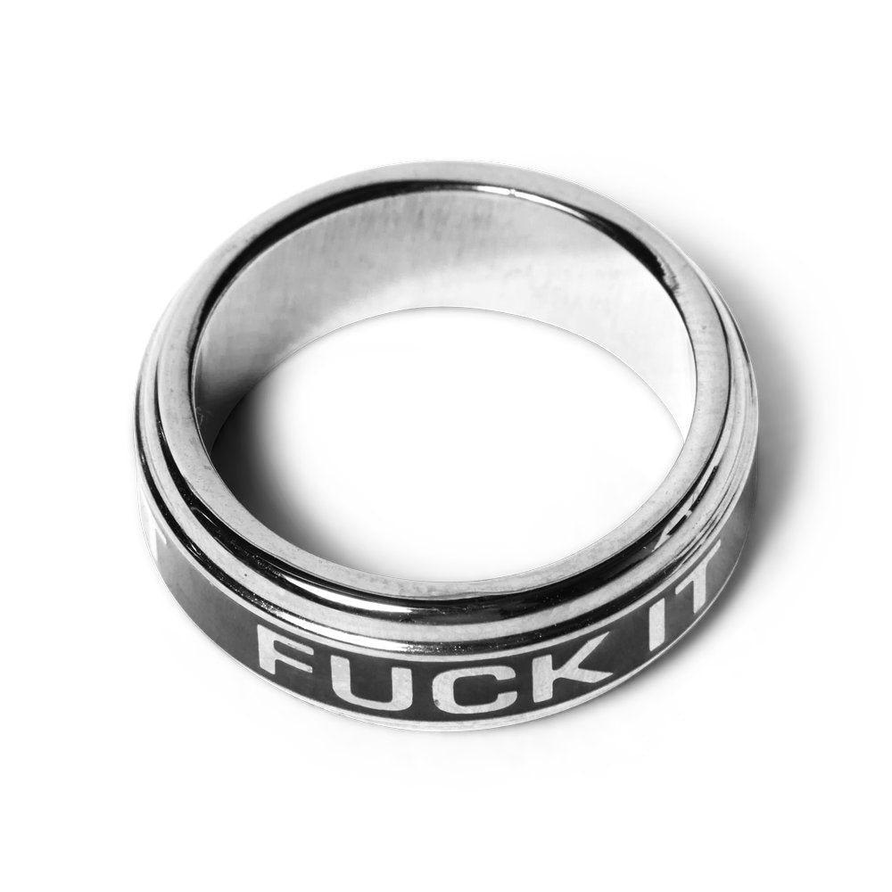 HUF MONO RING SILVER