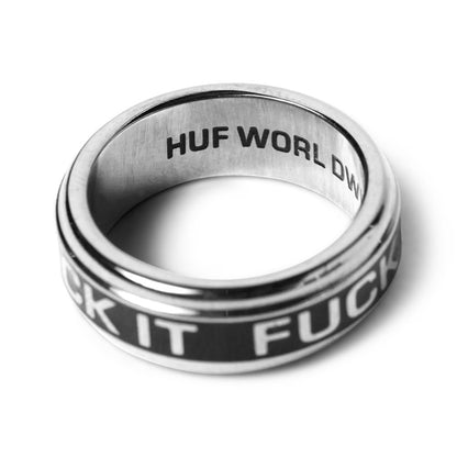 HUF MONO RING SILVER