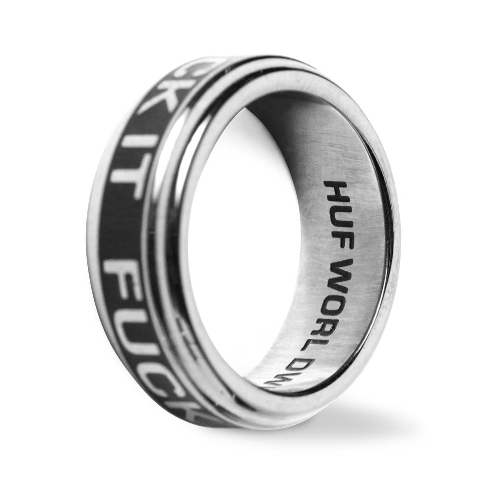 HUF MONO RING SILVER