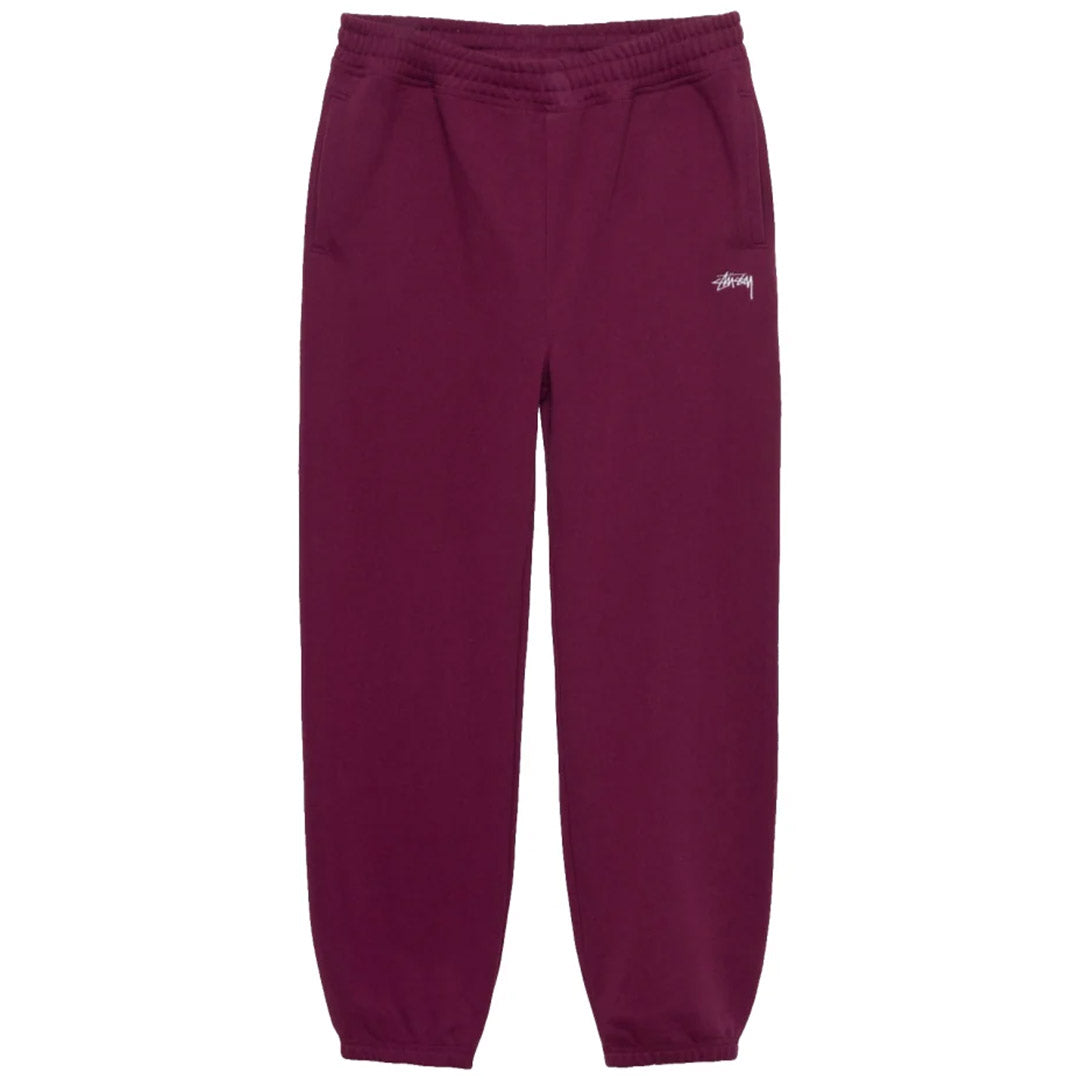 Stock Logo Pant Burgundy