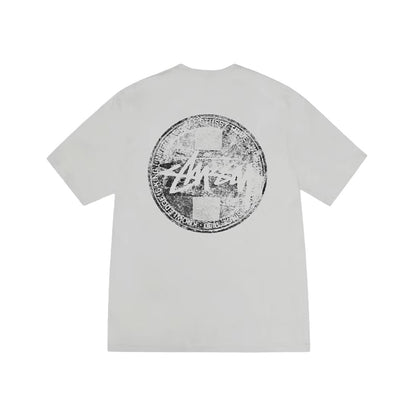 Dot Stamp Tee Grey