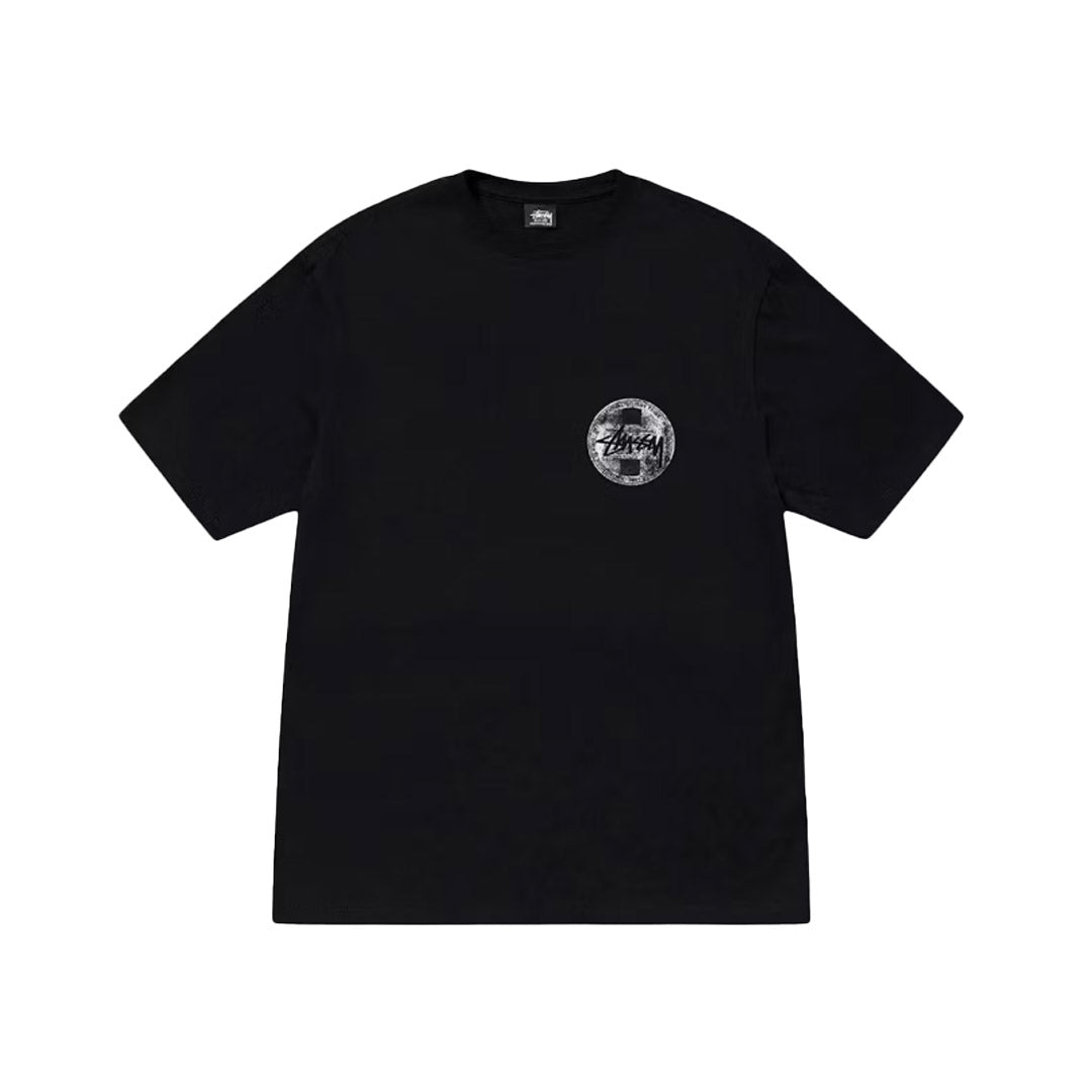 Dot Stamp Tee Black