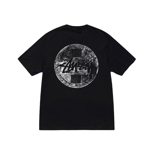 Dot Stamp Tee Black