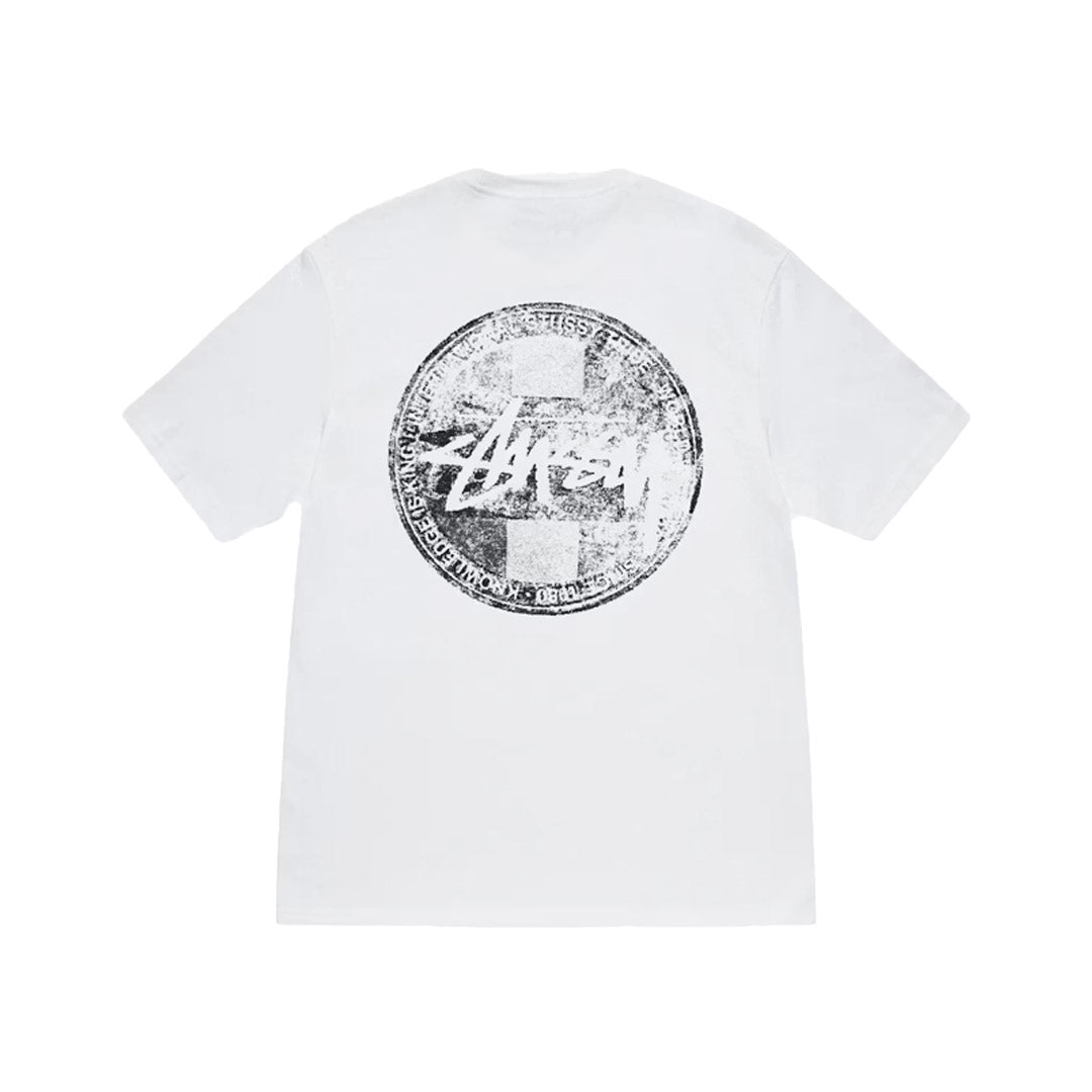 Dot Stamp Tee White
