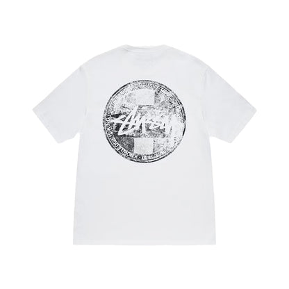 Dot Stamp Tee White