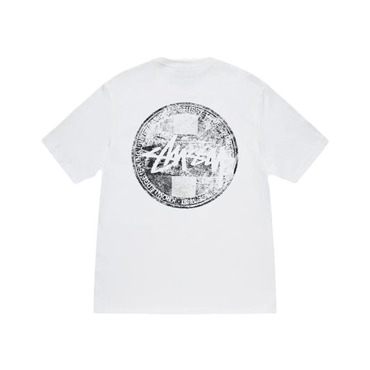 Dot Stamp Tee White