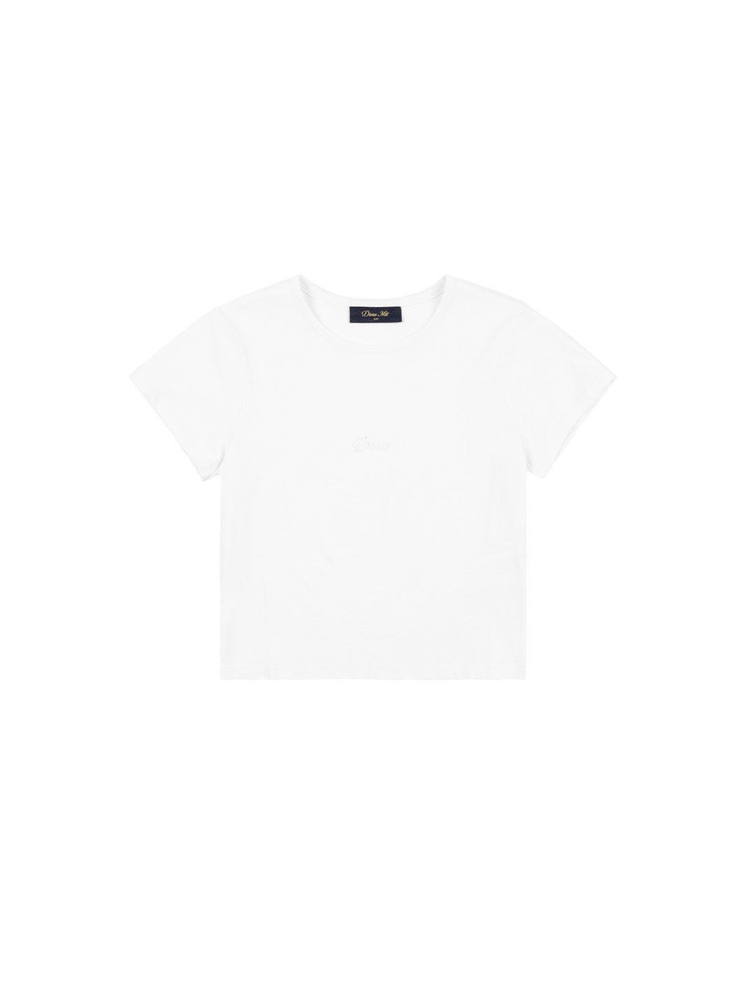 W Cursive Tee White