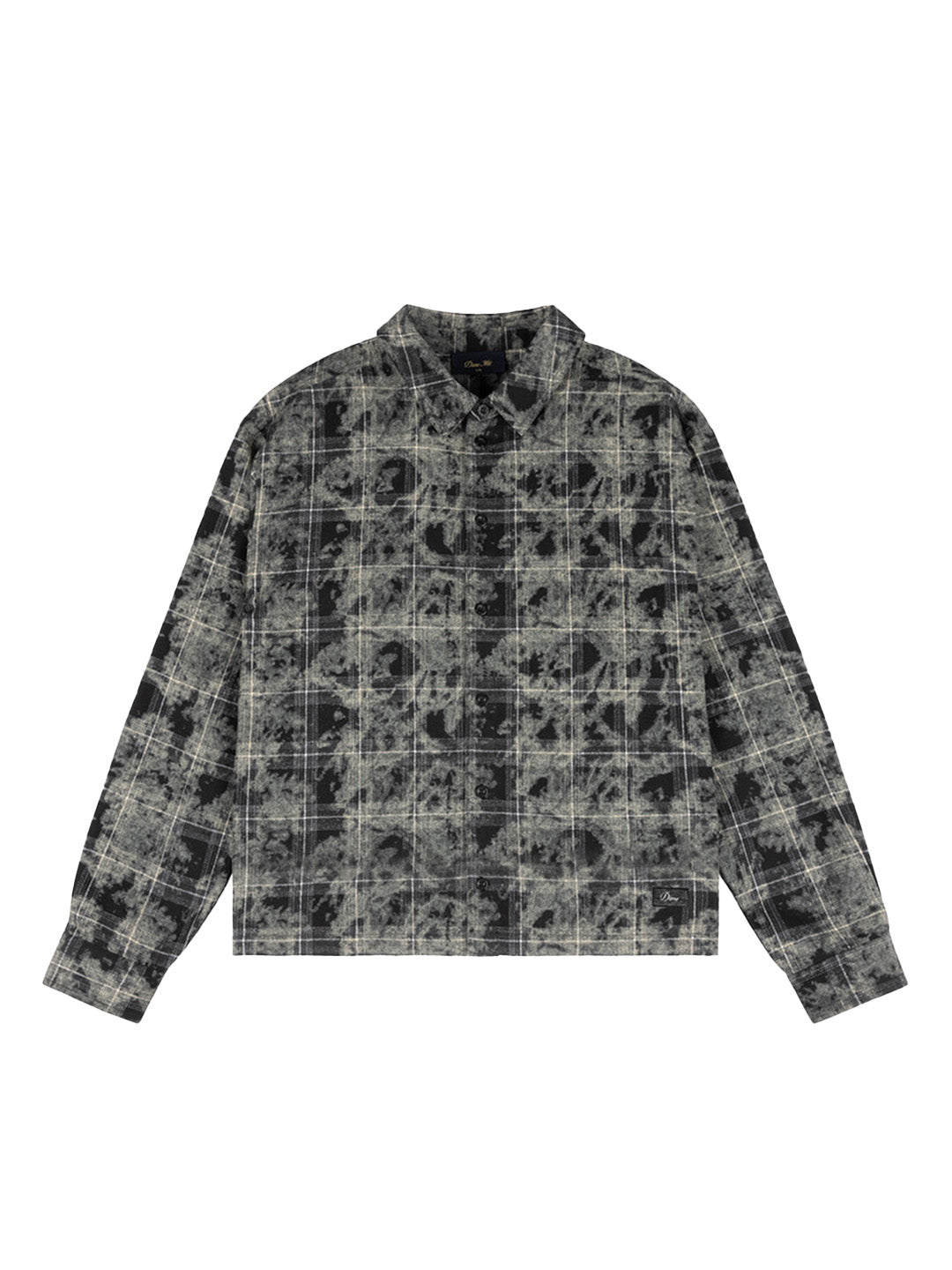 Plaid Flannel Shirt Black