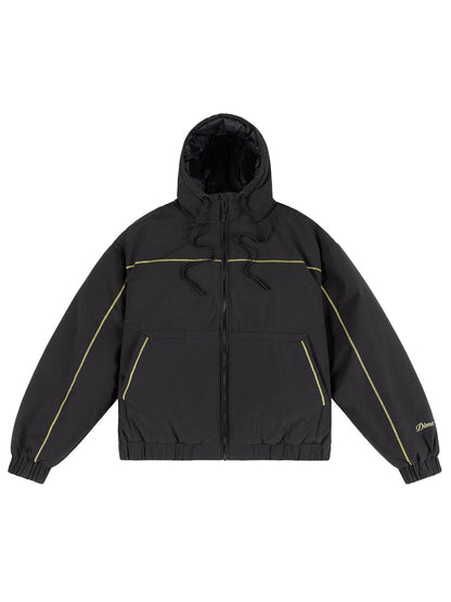 Quilted Ripstop Jacket Black
