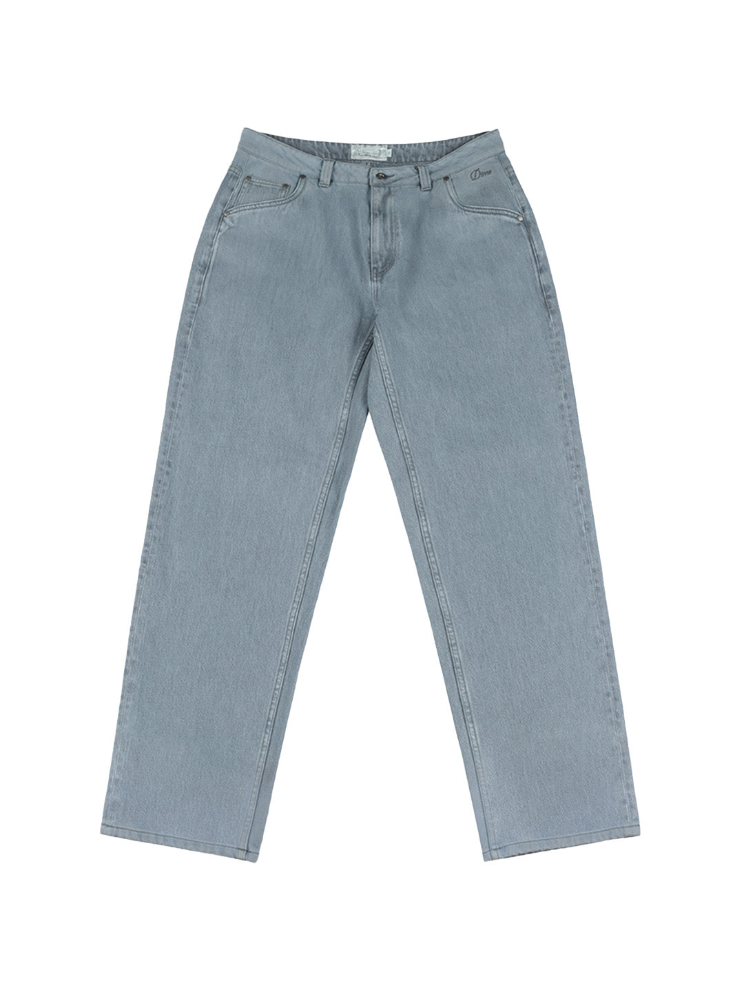 Relaxed Denim Pants Light Blue