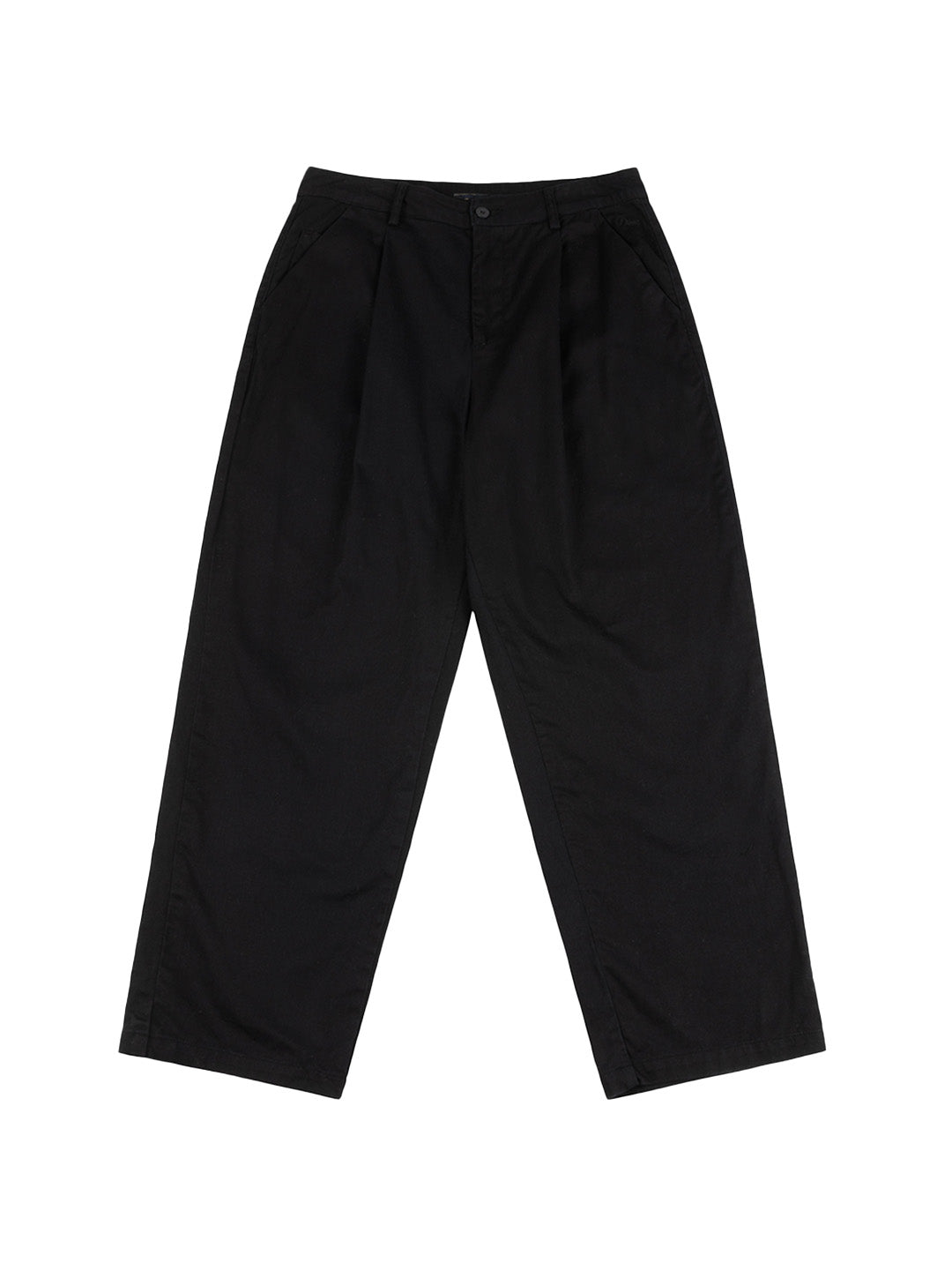 Baggy Chino Pants Black