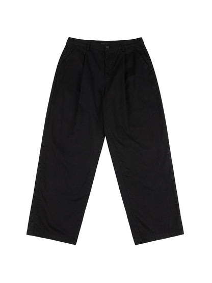 Baggy Chino Pants Black
