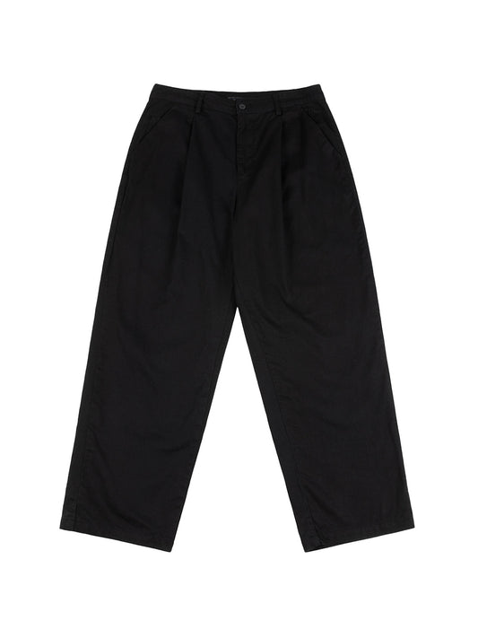 Baggy Chino Pants Black