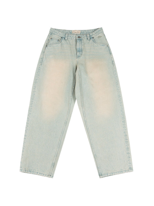 Baggy Denim Pants Light Blue