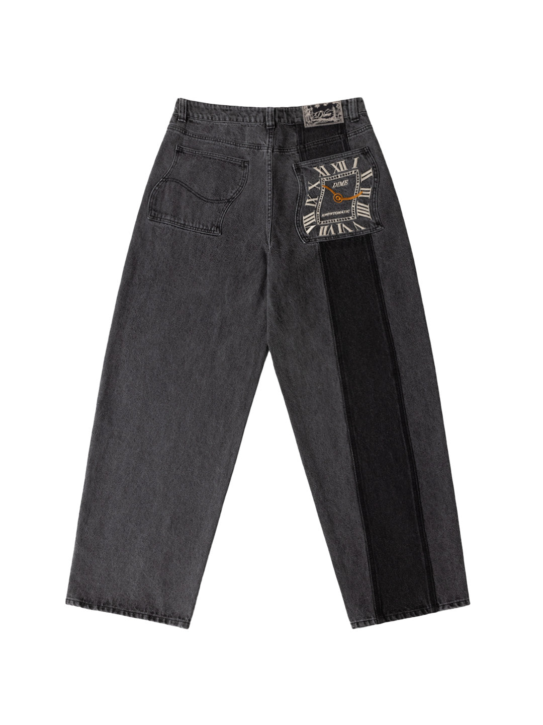 Baggy Denim Pants Black
